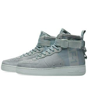 Women Nike SF Air Force 1 Mid Light Pumice Shoes 7